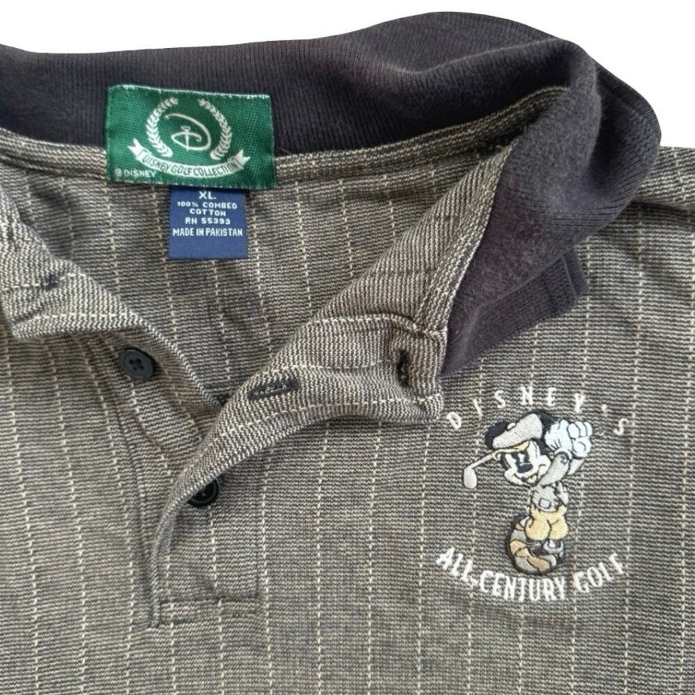 Vtg 1990s MENS XL DISNEY GOLF COLLECTION GOLF / POLO SHIRT ALL CENTURY GOLF